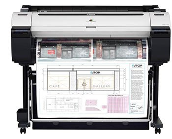 Canon iPF770 color A0  inkjet plotter