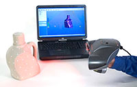 a ZScanner 3D lézer szkenner szabadon mozgatható