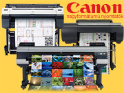 Canon nagyformátumú nyomtatók