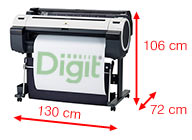 Canon iPF755 - kis helyigényű, nagy tudású A0 plotter