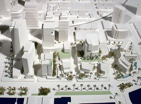 városkép koncepció makett 3d nyomtatóval
